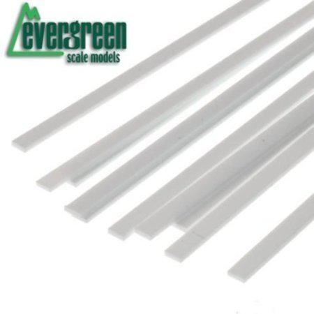 EVG129 Strips .020X.250" by Evergreen Scale Models