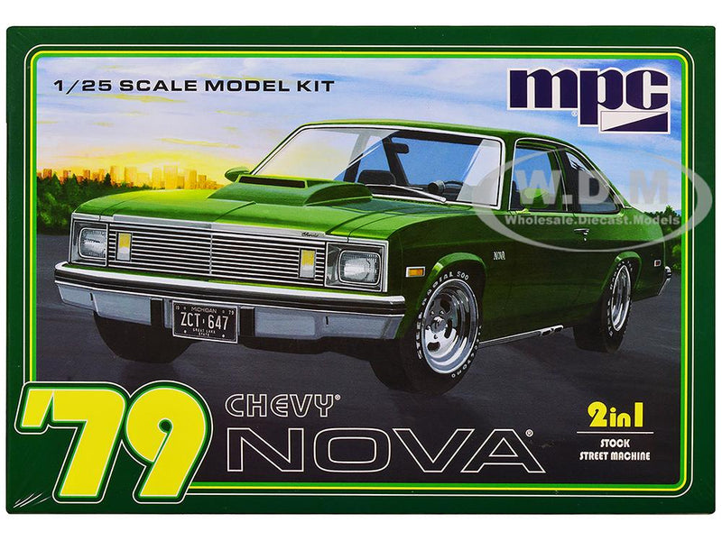 Skill 2 Model Kit 1979 Chevrolet Nova 2-in-1 Kit 1/25 Scale Model by MPC