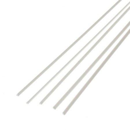 Evergreen Scale Models Quarter Round .030 Plastic Building Supplies