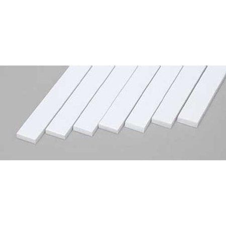 Evergreen Scale Models Strip .080 x .250 7 EVG169 Plastic Building Supplies