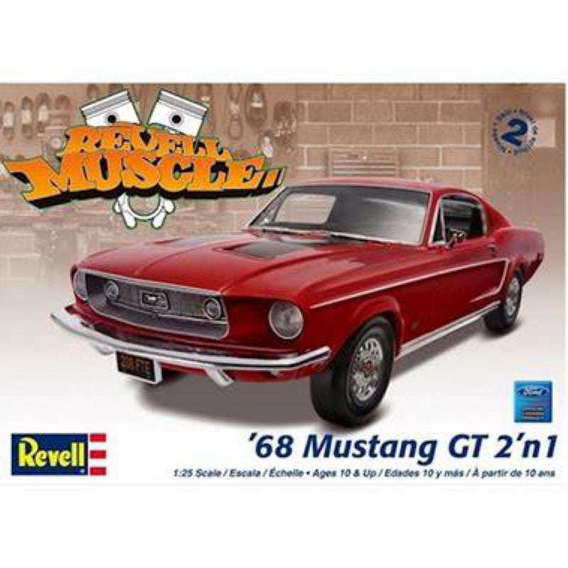 Revell Muscle ‘68 Mustang GT 2’n 1