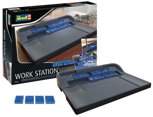 Revell REV39085 39085 Workstation for Modelling Making and Craft Accessories, Unpainted
