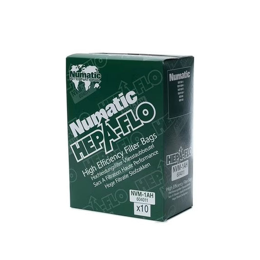 604011 HEPA-FLO Vacuum Bags for Numatic RSV