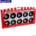 Round 2 Semi Truck Tall Tires Pack (Works with Several AMT Big Rig Tractor Kits Requiring Taller Tire Size Such as AMT1150)