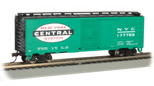 Bachmann Trains - 40' Box Car - New York Central #177769 - Jade Green