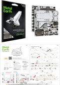 Metal Earth Space Shuttle Discovery Metal Model Kit No. MMS211