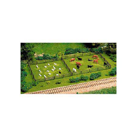 Atlas Model 777 Rustic Fence & Gate Kit HO