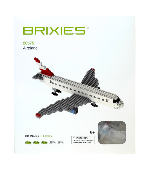 Brixies Small Gift Box Airplane