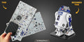 Star Wars R2-D2 Premium Series Metal Earth DIY Color Steel Model Kit No.ICX131