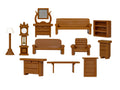 Lionel Trains 1957250 Furniture Set HO Scale Accessories