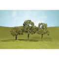 Bachmann 32007 2.5" to 3.5" Walnut Trees Scenescapes (3 pk)