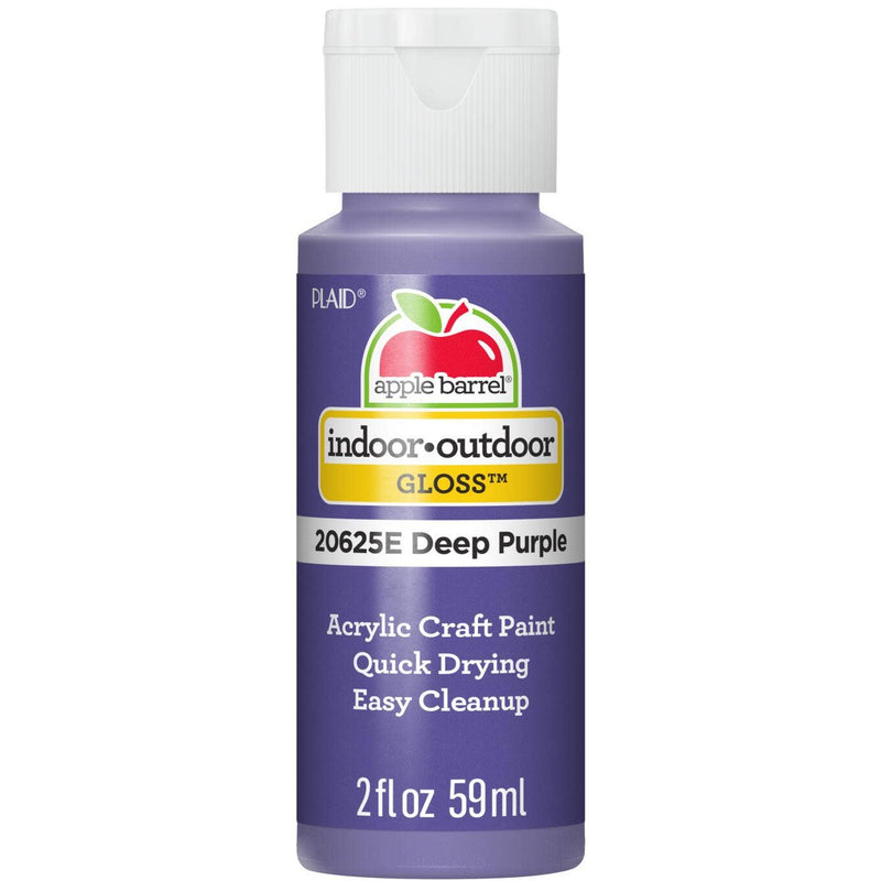 Apple Barrel Gloss Acrylic Paint: Deep Purple, 2 oz
