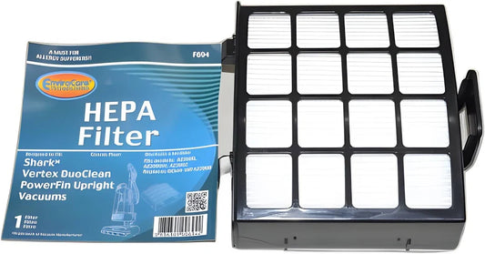 EnviroCare Technologies Shark DuoClean PowerFin Upright Vacuums HEPA FILTER No. F694