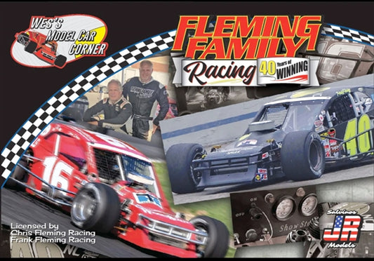 Wes's Model Car Corner Fleming Family Racing Brand Sealed Box