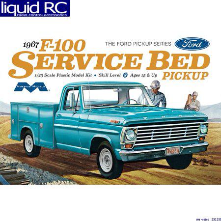 1967 Ford F-100 Service Bed Pickup Plastic Model Kit 1:25