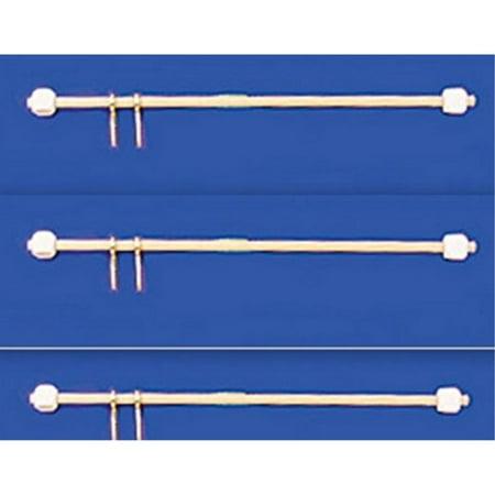 Dollhouse Miniature Set of 3 Curtain Rods w/Hanging Hooks by Barbara O039;Brien