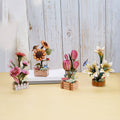 DIY Wooden Puzzle Kit - Sunflower Bloom Set