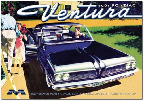 Moebius Models 2851 1961 Pontiac Ventura SD Model Kit