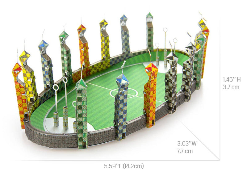 Metal Earth Harry Potter - Qudditch Pitch Steel Model Kit No. MMS466