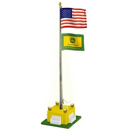 Lionel John Deere Nothing Runs Like a Deer Flagpole
