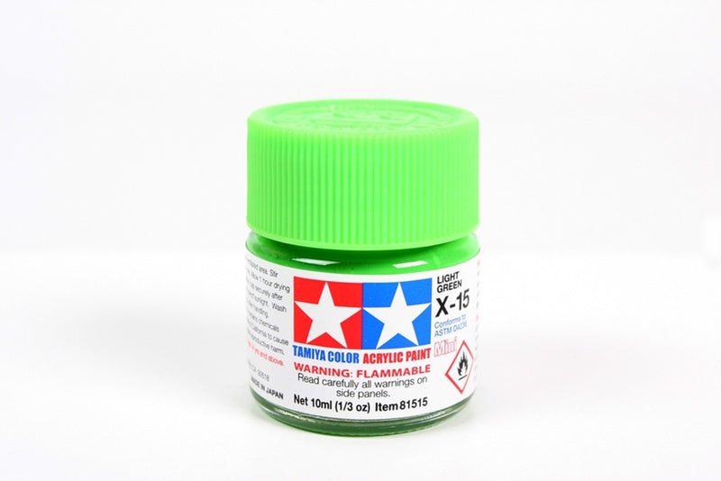 Tamiya Light Green Acrylic Paint .78 Oz Bottle