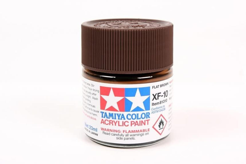 Tamiya Tam81310 Acrylic XF-10 Flat Brown 23ml