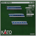 Kato 10-1239 583 Series Limited Express Sleeper N Scale Train 3-Car Additional Set