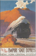Magnet - "Empire State Express - NY Central System" Repro