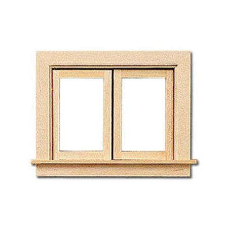 Dollhouse Miniature Working Casement Window