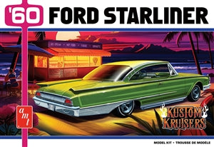 Skill 2 Model Kit 1960 Ford Starliner "Kustom Kruisers" 1/25 Scale Model by AMT