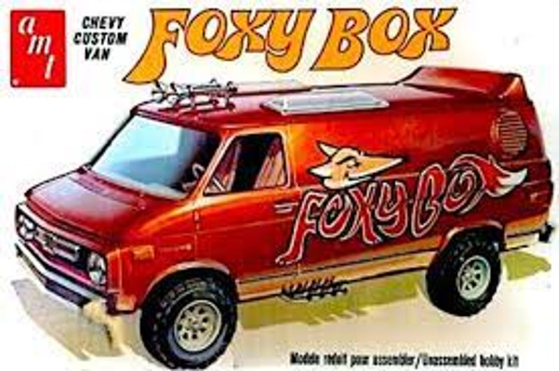 Skill 2 Model Kit Chevrolet Custom Van Box Scale Model by AMT