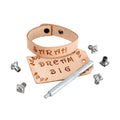 3/8" Fancy Alphabet & Number Leathercraft Stamping Tool Set