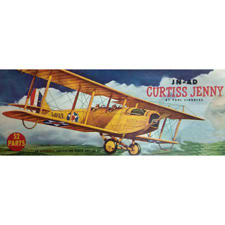 Atlantis Models AANL534 1-48 Scale Curtiss Jenny JN-4plane Plastic Figures