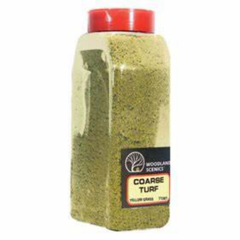 Woodland Scenics Coarse Turf-Yellow Grass Shaker