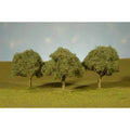 Bachmann Oak Trees Scenescapes 3 to 3-1/2in 7.6 to 8.9cm 3-Pack