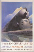 Magnet - "20th Century Limited - NY Central System" Repro
