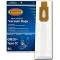 8 Enivrocare for Oreck CC Replacement Vacuum Bags