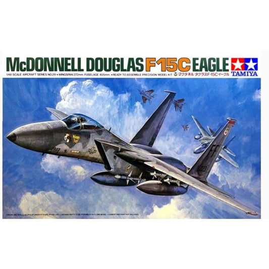 61029 1/48 McDonell Douglas F-15C Eagle Multi-Colored