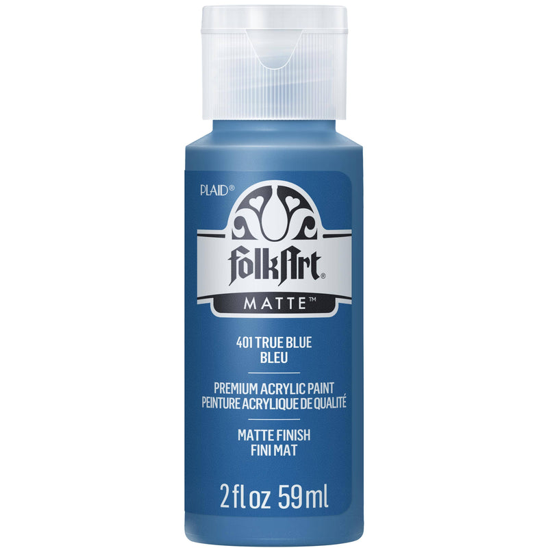 FolkArt Matte Acrylic Paint 2 oz: True Blue