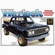 Skill 2 Model Kit 1977 Dodge Warlock Stepside Pickup Truck 1/25 Scale Model by MPC