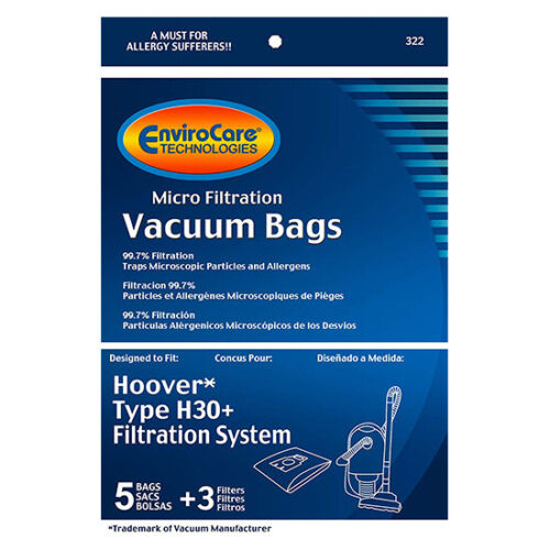 Envirocare for Hoover Type H30+ Bags