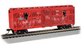 Bachmann Trains - 40 Animated Stock Car - Frisco #47667 with Cattle - HO Scale
