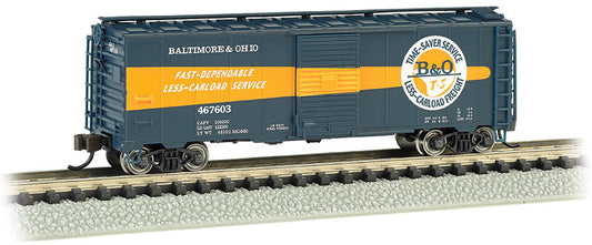 Bow43146 HO Scale Baltimore & Ohio Timesaver 40 ft. Boxcar No.467071