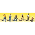 Baseball Players II - Scenic Accents(R) -- Pkg(6) N Scale