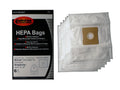 EnviroCare No. 852 6 Pack HEPA Vacuum Bags fit Riccar Moonlight & Sunburst also fit Simplicity Jack & Jill