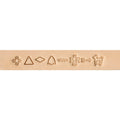 RealLeather Indian Lore Stamp Set- Leathercraft Tooling Symbol Shapes No. T4907