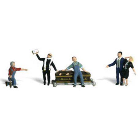 Woodland Scenics Graveside Service Set N Scale