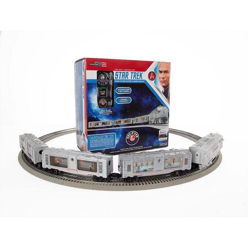 Lionel Star Trek Next Generation Electric O Gauge Model Train Set with Remote and Bluetooth Capability