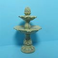 Miniature Dollhouse Tan Birdbath 1:12 Scale