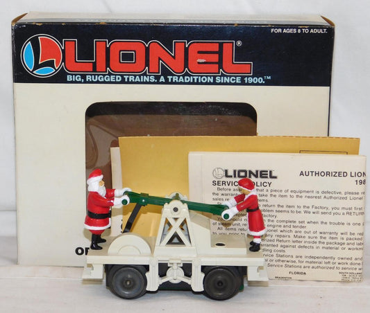 Lionel 6-18408 Santa Claus & Mrs. C Operating Handcar Motorized Christmas (B017GI5V7U)